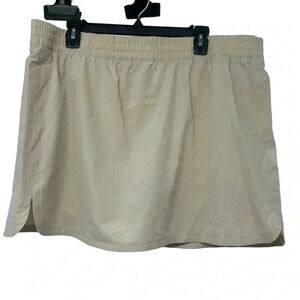 DSG SKORT WOMENS XXL STRIDE SANDY SLATE PICKLEBALL GOLF TENNIS PREPPY RUNNING